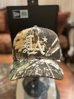 Los Angeles Dodgers Real Tree Camo SnapBack Hat